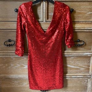 Lac Bleu Sequin Dress